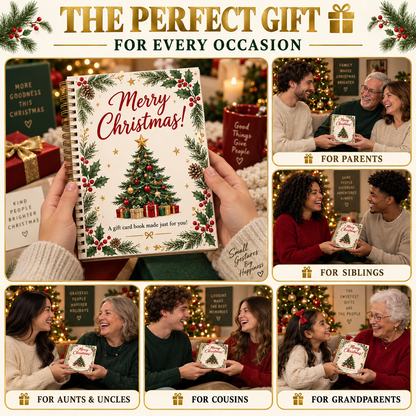 Christmas Gift Card Booklet