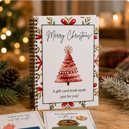 Christmas Gift Card Booklet