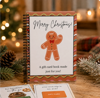 Christmas Gift Card Booklet