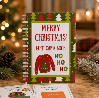 Christmas Gift Card Booklet