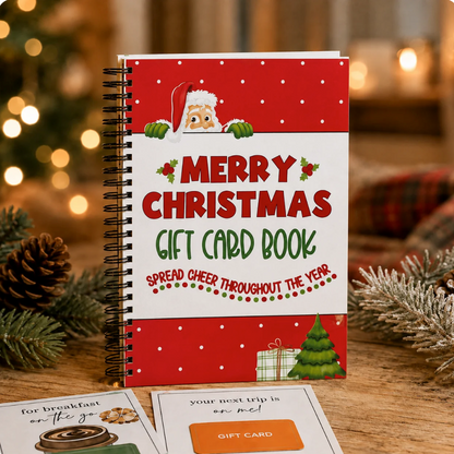 Christmas Gift Card Booklet